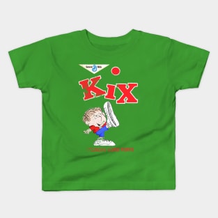 Distressed Vintage Style KiX - Kids love Kix for what Kix has got. Moms love Kix for what Kix has not Kids T-Shirt